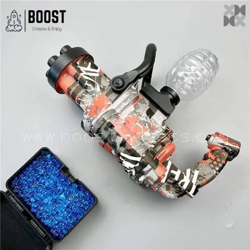 New Gatling Gel Blaster Rotary Machine Toy Gun - BOOST TOYS