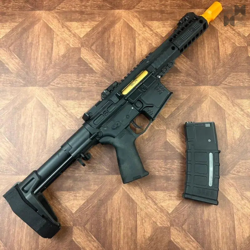 New SLR 2.0 JINGJI Accurate Fast Shooting Gel blaster 11.1V Adult type - V2 Black