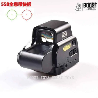 R21- 558 EOTECH Reprint Aluminum Holographic Toy Sight - TOP BOOST TOYS