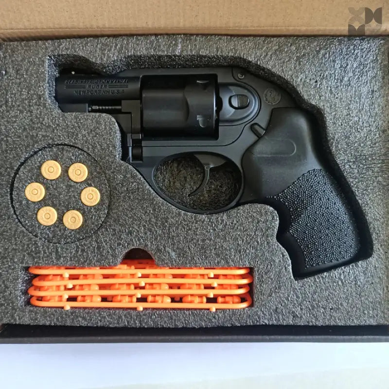 Ruger LCR Double Action Revolver Dart Blaster - Black
