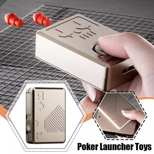 TB01 Mini Poker Launcher Toys Slider Stress Relief Toys