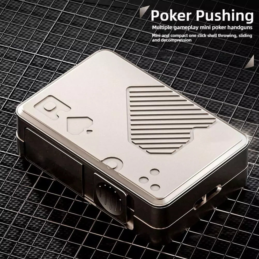 TB01 Mini Poker Launcher Toys Slider Stress Relief Toys