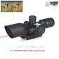 S05- 2.5-10x40ER Aluminum Scope With Red Laser - TOP BOOST TOYS