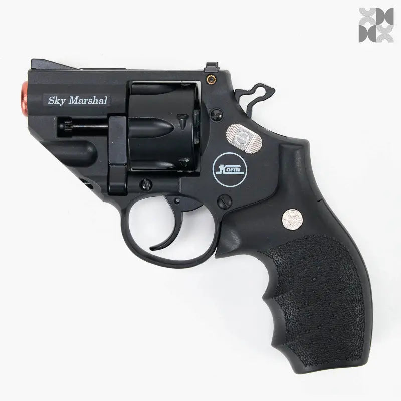 Sky Marshal Nerf Blaster Toy Revolver - Black
