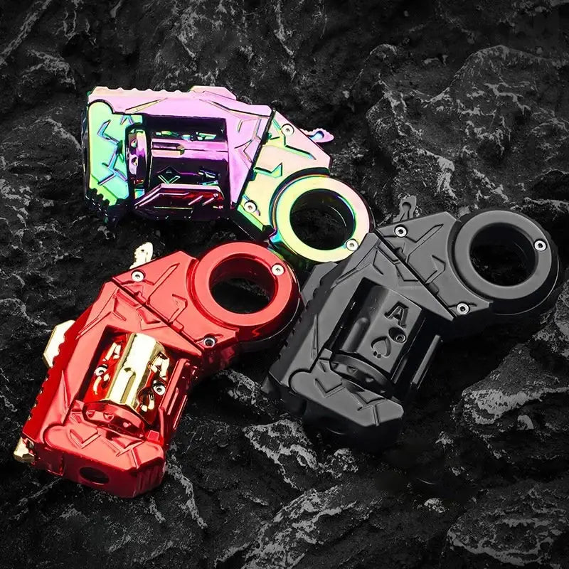 TB07 Fidget Launcher – Metal EDC Spinner Stress Relief Toy