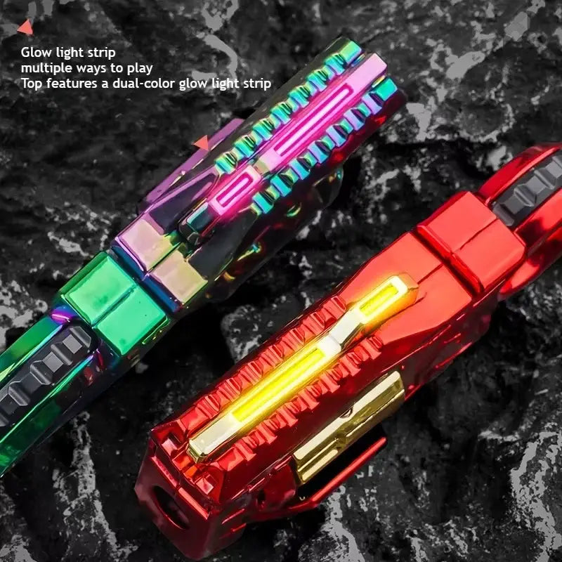 TB07 Fidget Launcher – Metal EDC Spinner Stress Relief Toy