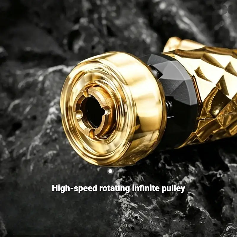 TB08 100% Metal Cyber Gun Toy Stress Relieving Toy Fidget Toy EDC Stress Reliever with Shell Ejection