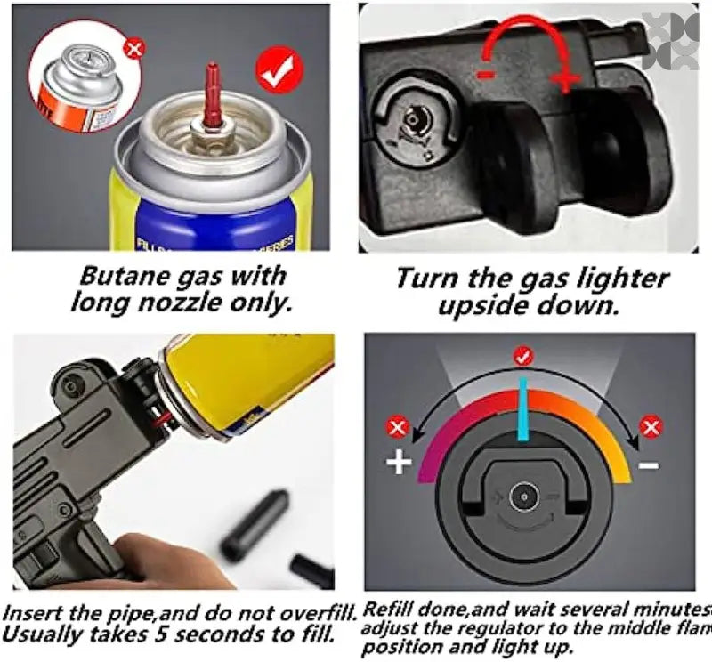 Uzi Torch Lighter - TOP BOOST TOYS