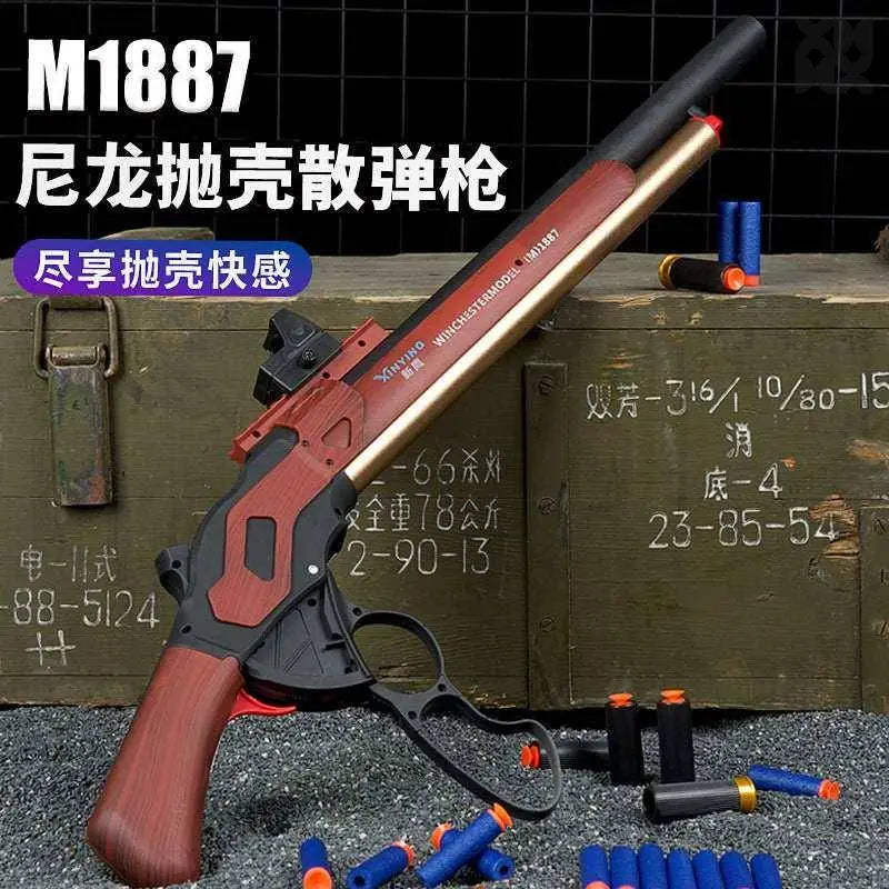 Winchester 1887 Terminator Softbullet Shotgun Toy Gun - BOOST TOYS