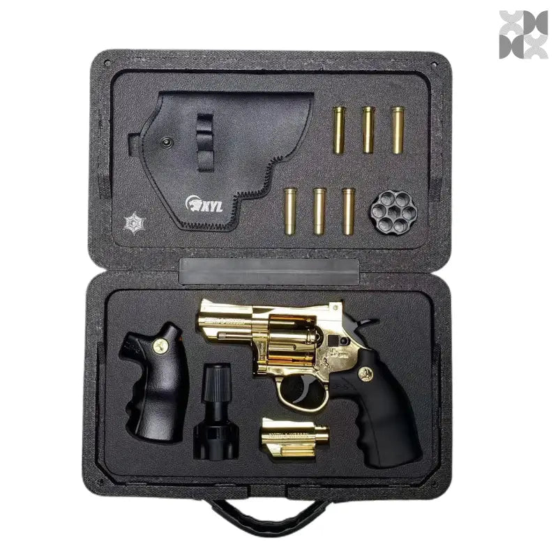 Zp5 Metal Revolver Soft Bullet Gel Blaster