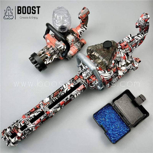 New Gatling Gel Blaster Rotary Machine Toy Gun - BOOST TOYS