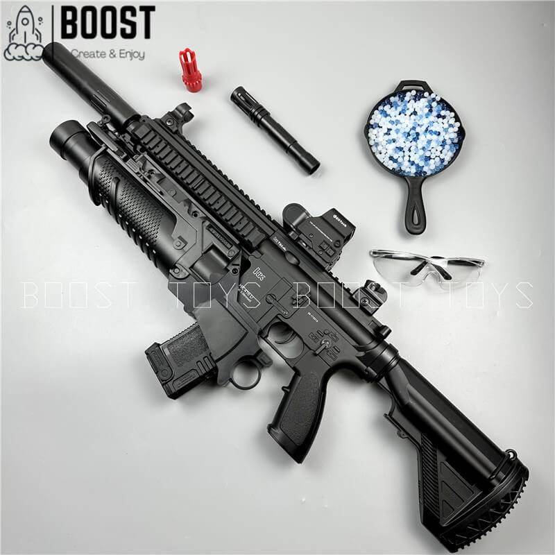 HK416D Gel Ball Blaster M416 Launchers with Free Stickers Adult type - BOOST TOYS