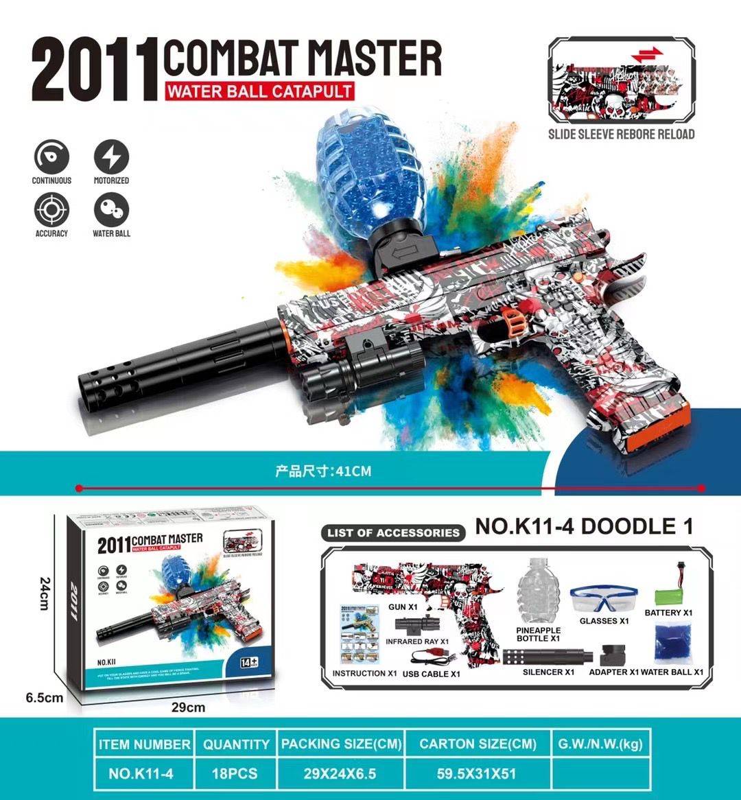 New 2011 Combat Master Gel blaster - TOP BOOST TOYS