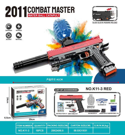 New 2011 Combat Master Gel blaster - TOP BOOST TOYS